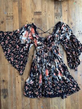 Free People Floral Boho Dress